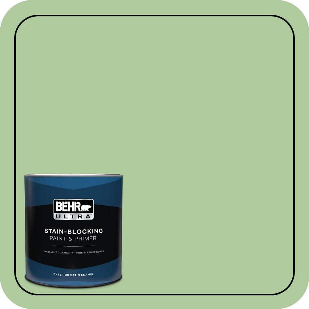 1 qt. #440D-4 Desert Cactus Satin Enamel Exterior Paint & Primer price history on PriceWatchPro