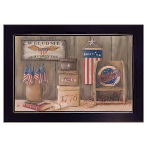 Sweet Land Of Liberty by Unknown 1 Piece Framed Graphic Print Typography Art Print 14 in. x 18 in. .