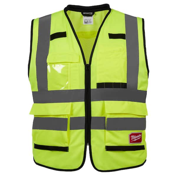 Safety Vest, High-Visibility Reflective Vest, M/L - 60269 | Klein Tools