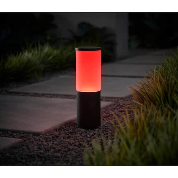 DEハウス　デバイスワークス　38-kT HAUS Hampton Bay Hartford 351 Lumen Low Voltage Millennium Black