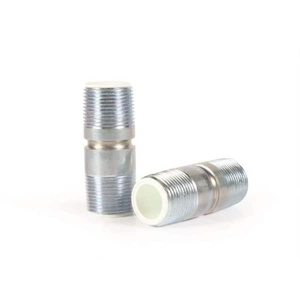 Everbilt 3/4 in. NPT x 3/4 in. NPT x 2-1/2 in. Dielectric Nipple (2 per Pack)