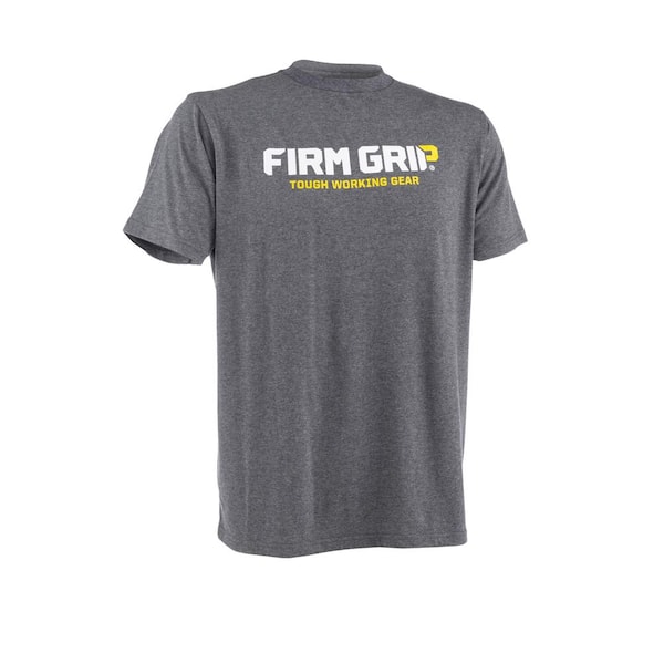 FIRM GRIP Men's Small Gray Short Sleeved T-Shirt 63585-012 - The