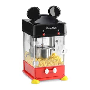 GREAT NORTHERN 0W 6 qt. Wood and Aluminum Stovetop Popcorn Popper Machine  118612VGL - The Home Depot