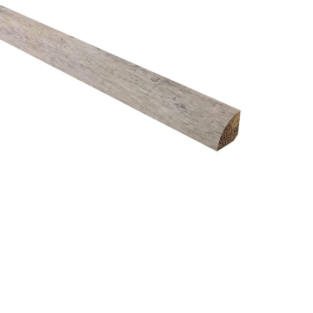 Solid Hardwood Trim Strand Woven Bamboo Alonsa 0.715 in. T x 0.715 in. W x 