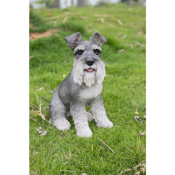 HI-LINE GIFT LTD. Grey Schnauzer 87983S-GY - The Home Depot