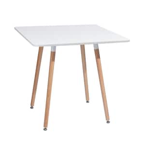 ROOKIE 31.5 in. White Dining Table