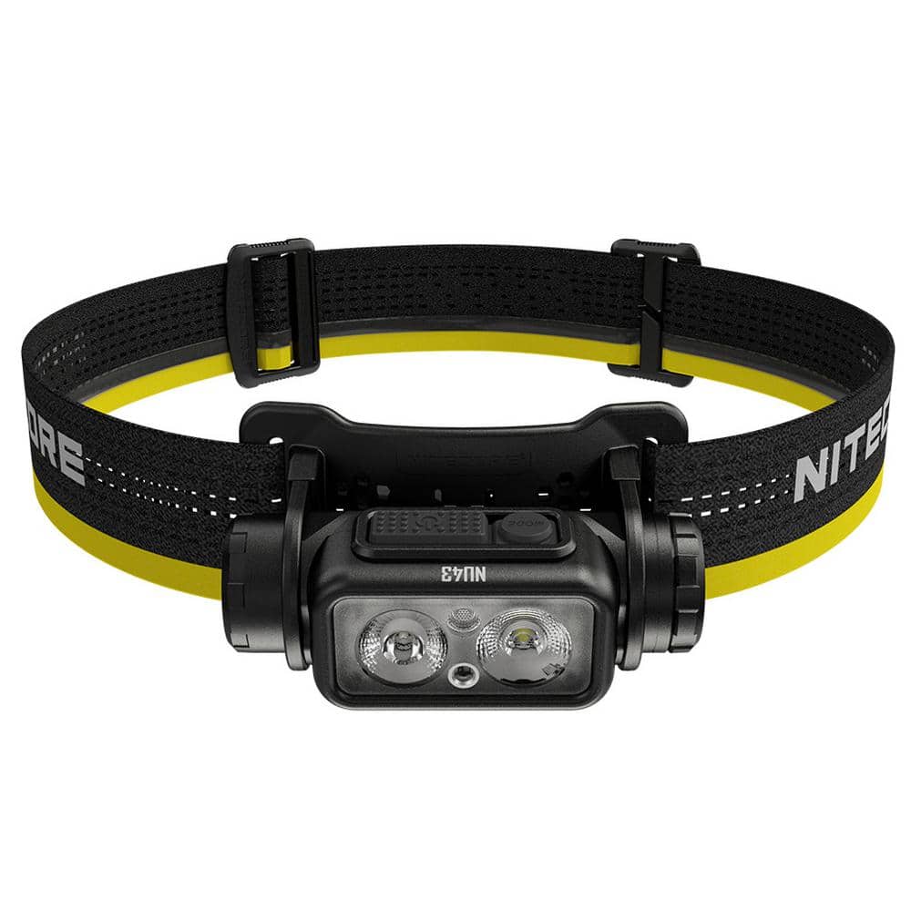 Nitecore NU43 1400 Lumens Lightweight USB-C Rechargeable Headlamp