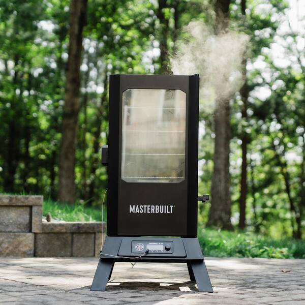 Masterbuilt 30 in. Wi Fi Electric Smoker with Window in Black MB20070924