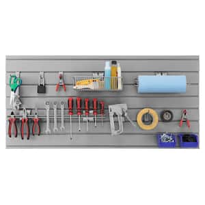 PVC Slatwall Accessory Hook Kit Small (12-Piece)