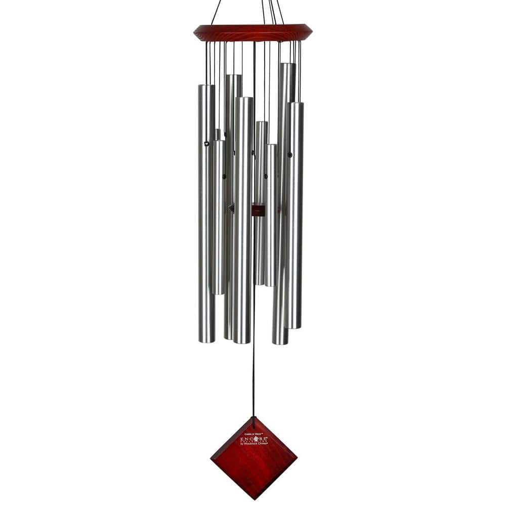 WOODSTOCK CHIMES Encore Collection, Chimes of Orion, 30 in. Silver Wind