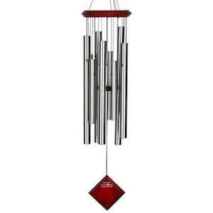 Encore Collection, Chimes of Orion, 30 in. Silver Wind Chime