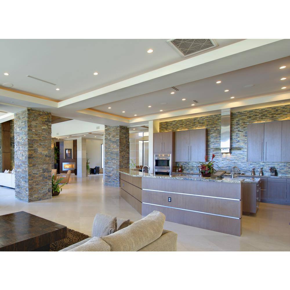 White Aluminum 7.38-Inch LED Recessed Downlight