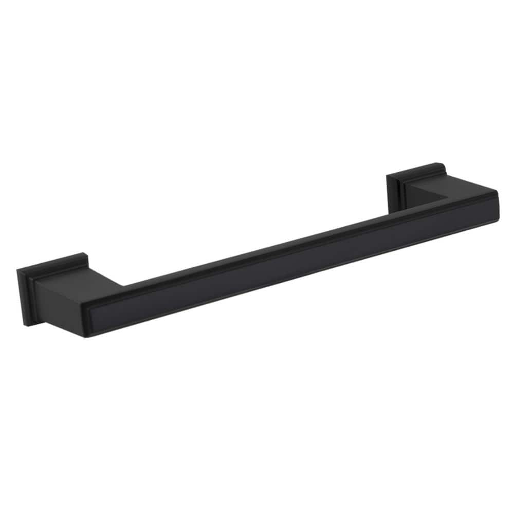 Matte Black Steel 5-Inch Bar Pulls with Mounting Hardware, Set of 10