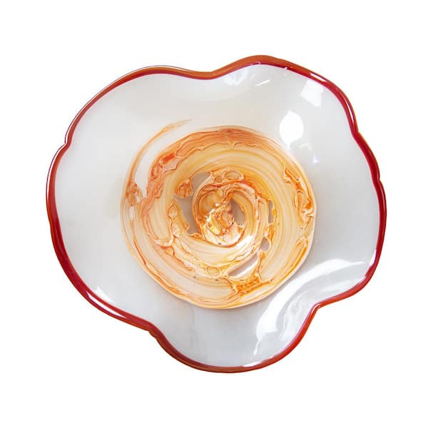 Dale Tiffany Cavalier 9 in. Wall Art Decor with Hand Blown Art Glass Style
