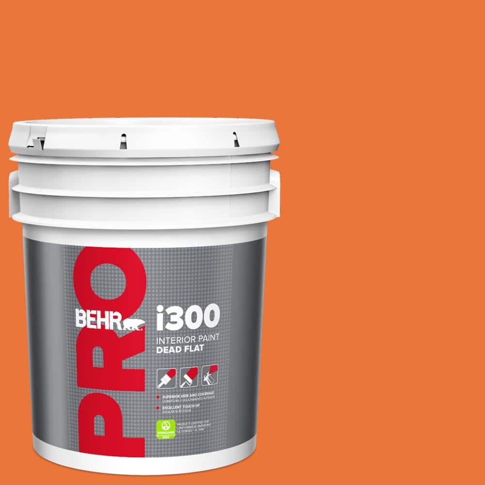 5 gal. #HDC-MD-27 Tart Orange Dead Flat Interior Paint price history on PriceWatchPro