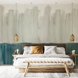 Abstract Landscape Removable Peel and Stick Vinyl Wall Mural, 108 in. x 78 in.