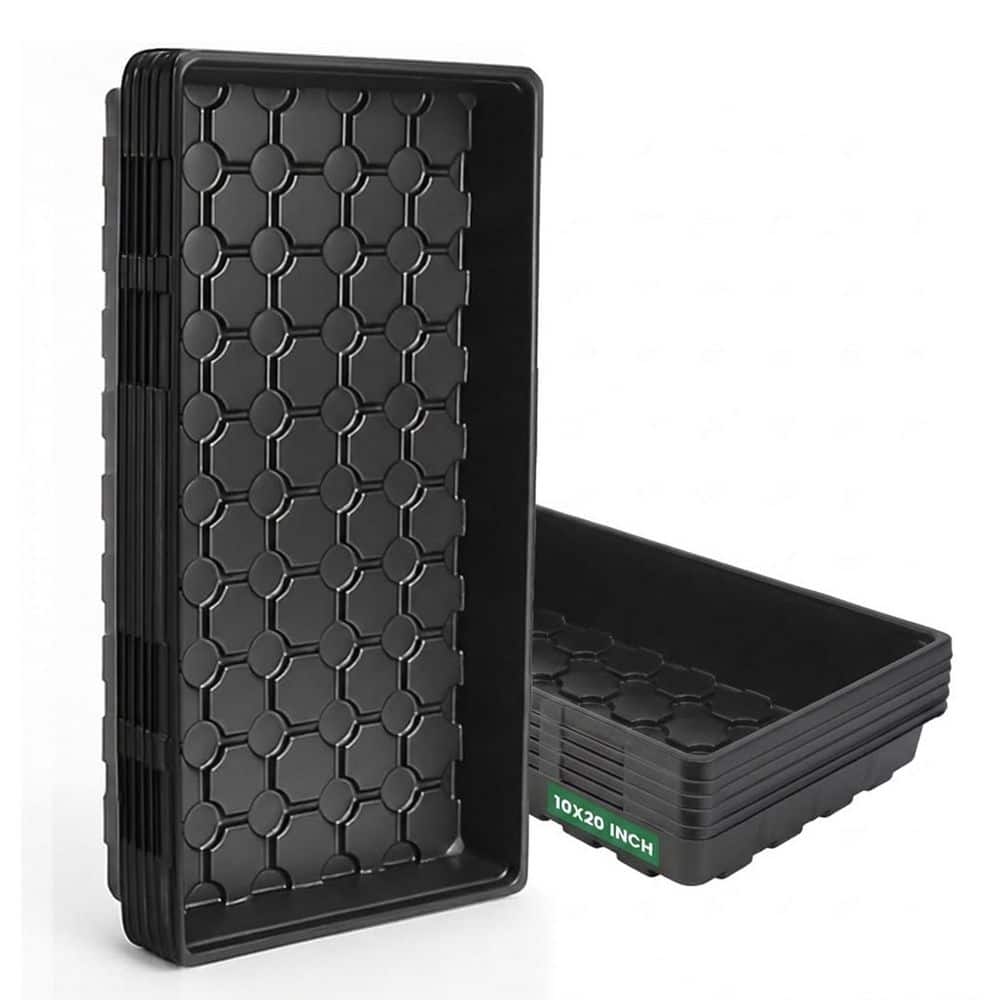 10.83 in. x 21.06 in. Seed Starter Tray 10-Pack Heavy Duty No-Hole Leakproof Reusable Microgreens Flats price history on PriceWatchPro