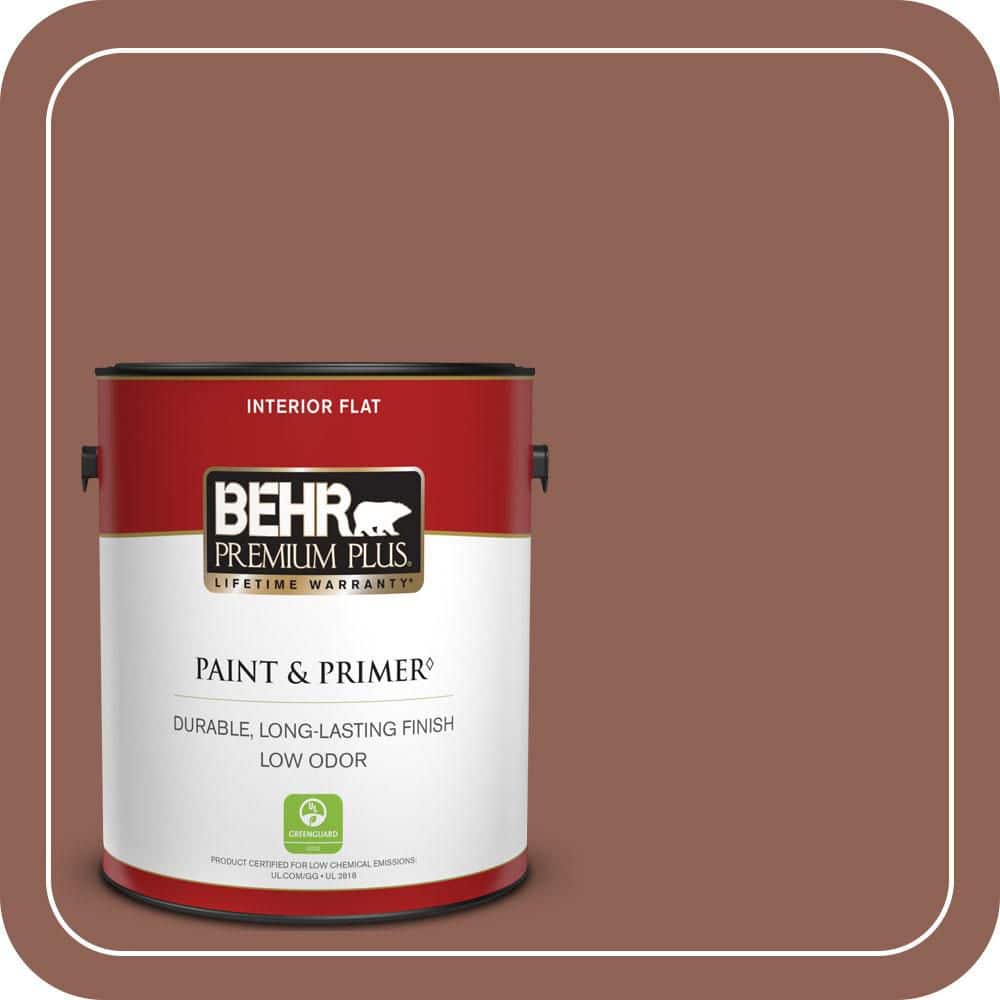 1 gal. #BXC-57 Raw Sienna Flat Low Odor Interior Paint & Primer price history on PriceWatchPro