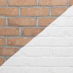 28 in. x 10.5 in. x 0.5 in. Brickwebb Artisan Paintable Thin Brick Sheets (Box of 5-Sheets)