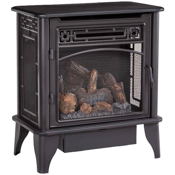 ProCom ProCom Gas Stove 3-Sided Dual Fuel Black - 23,000 BTU 170176 - The  Home Depot