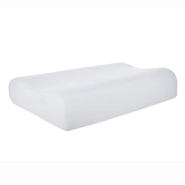 Unbranded Contour Comfort Gel Memory Foam 24 in. Standard Size Pillow