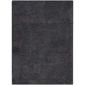 Ma30 Star Black 5 ft. x 7 ft. Textured Contemporary Area Rug