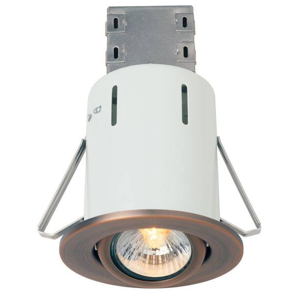 Commercial Electric 3 in. Brushed Copper Bronze Recessed Lighting Retrofit Kit