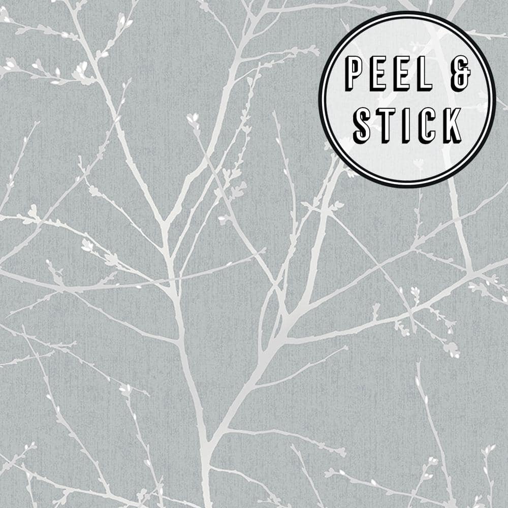 Transform Duck Egg Branches Peel and Stick Wallpaper