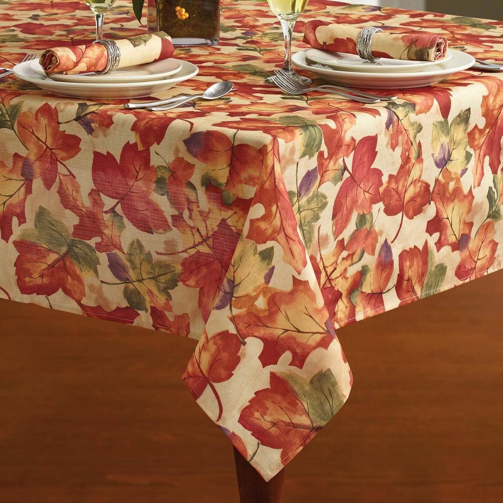 Elrene Harvest Festival Fall Printed Tablecloth 21630MLT