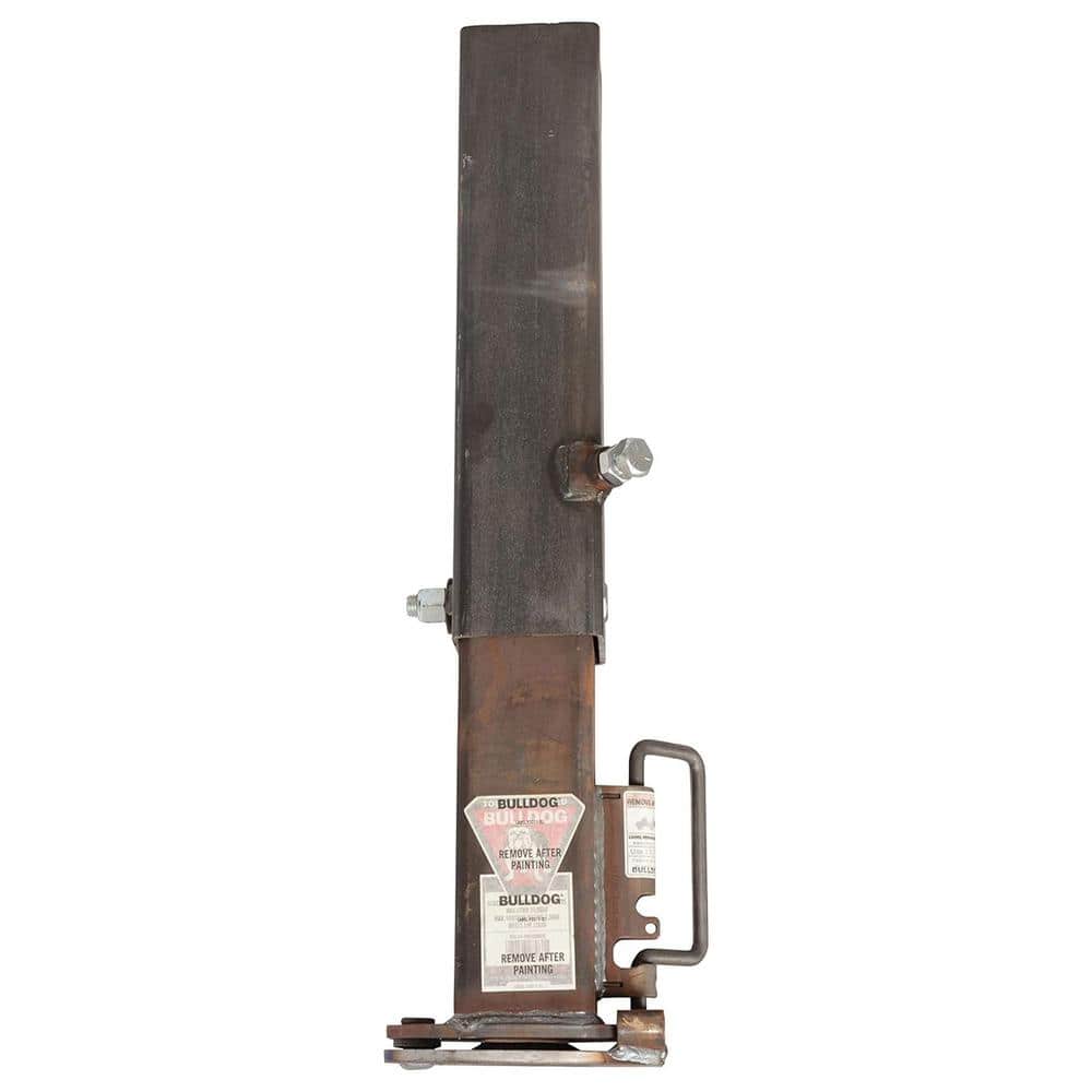 Coupler Adjustable Pin with Square Tube Gooseneck Coupler and Hammerblow