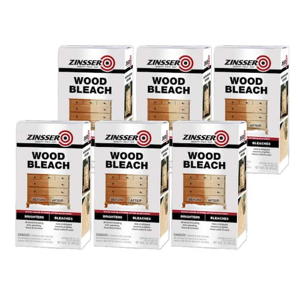 8 oz. Wood Bleach Kit Paint Prep Chemical (Case of 6)