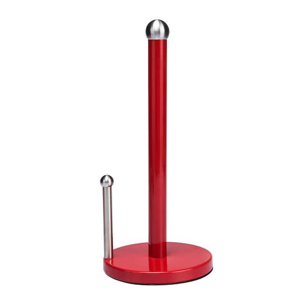 Kitchen Details Paper Towel Holder in Red 