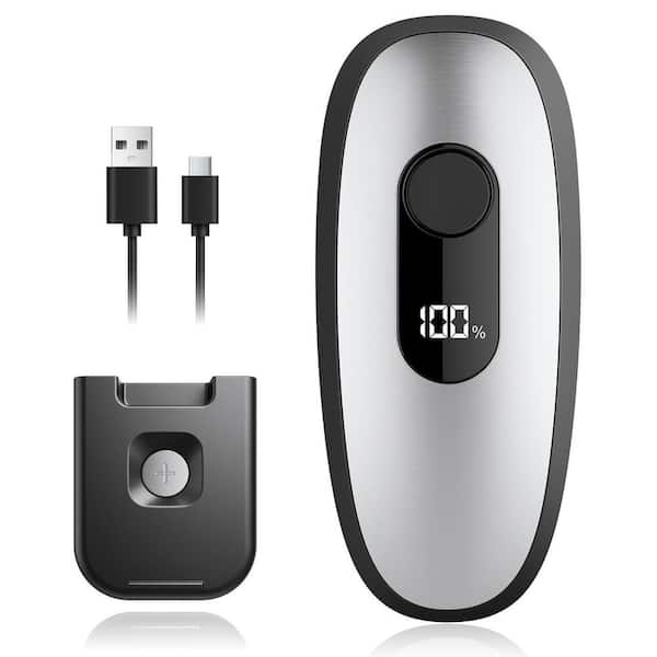 Rechargeable Electric Bottle Can Opener, Wall-Mountable, Smart Auto Stop and LED Battery Track, Hands-Free Operation