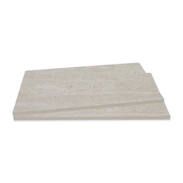 MSI Cordova Lablanca 2 cm x 24 in. x 13 in. Matte Porcelain Stone Look Eased Edge Pool Coping (277.25 sq.ft./Pallet)