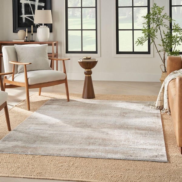neutral tone rug carpet - 160×230cm Becki Owens x Livabliss Birdie 491176 Solid Area Rugs | Rugs Direct