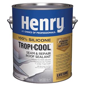 0.90 Gal. 885 Tropi-Cool 100% Silicone Seam and Repair Roof Sealant