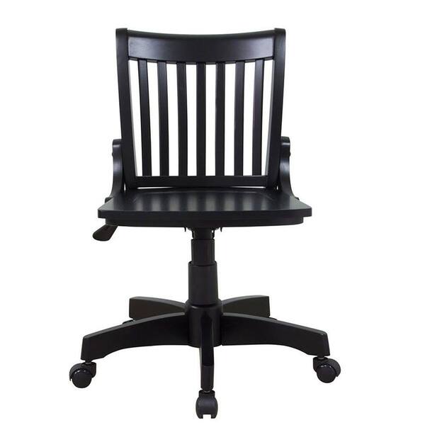 Unbranded Oxford Black Adjustable Office Chair
