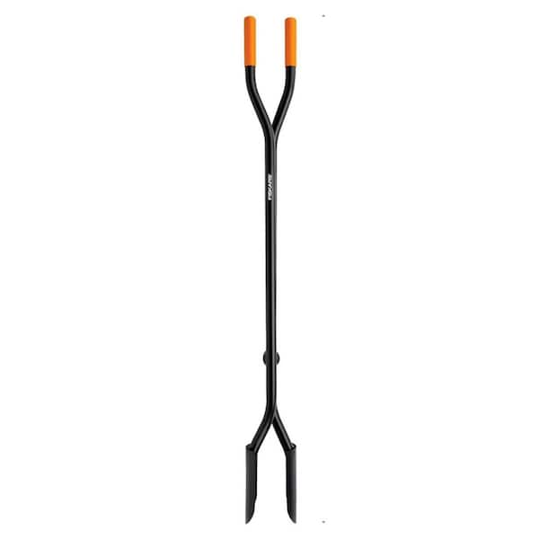 1.12 cu. ft. Heavy Duty Alloy Steel 60" Post Hole Digger with 16-Gauge Long-Handled for Fence Post Installation, Black