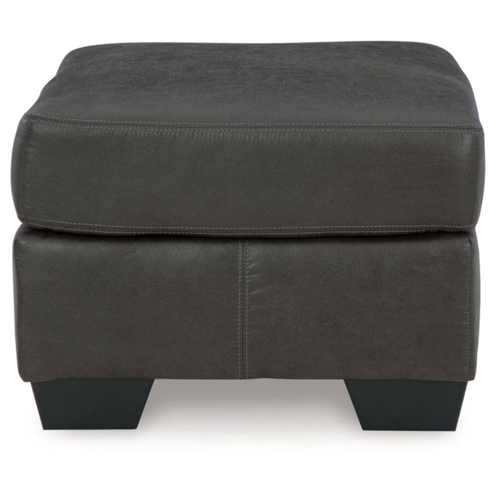 Bladen Gray Upholstered Traditional Ottoman