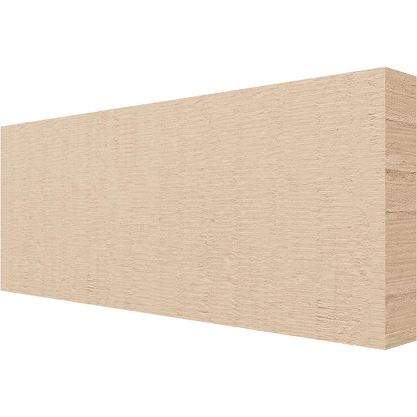 Ekena Millwork 2-in. x 8-in. x 20-in. Block Woodgrain, Primed Tan Timberthane Polyurethane Rafter Tail Brace