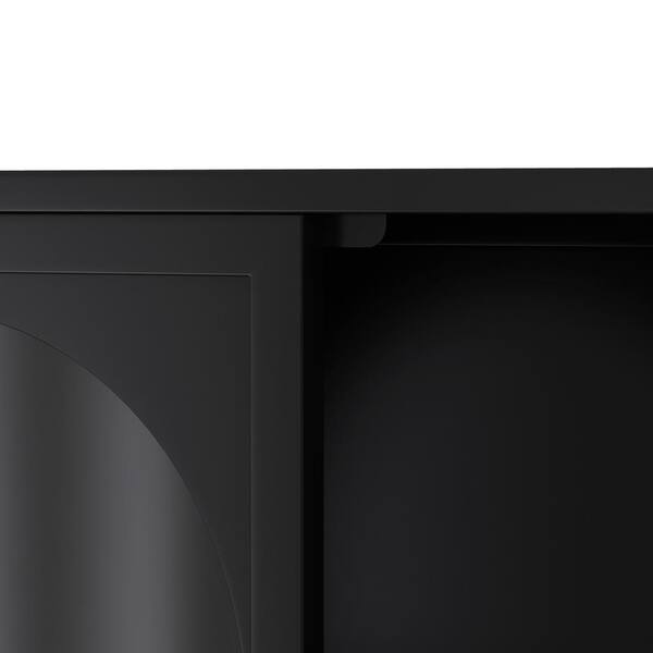Aoibox 9.05-in W x 47.25-in D x 27.55-in H Glass Metal Ready to Assemble Upper Wall Mounted Four-Door Kitchen Cabinet in White
