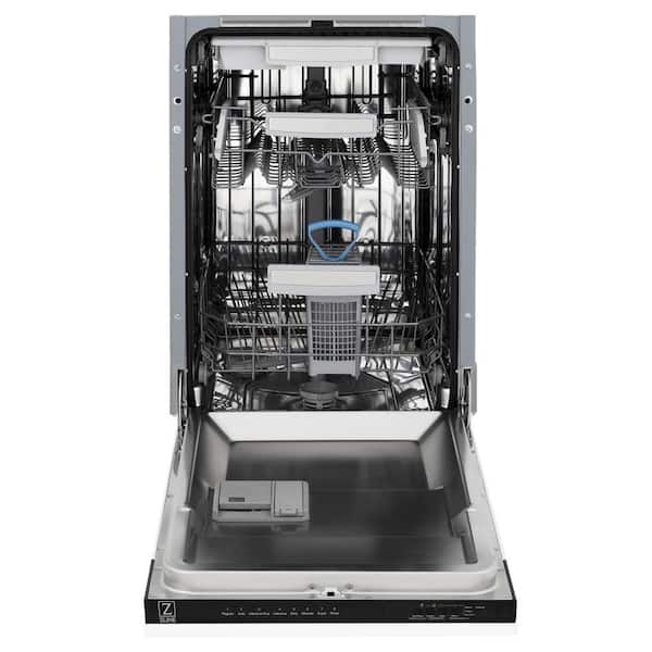 Autograph Edition 18 in. Top Control 8-Cycle Tall Tub Dishwasher with 3rd Rack in White Matte and Champagne Bronze