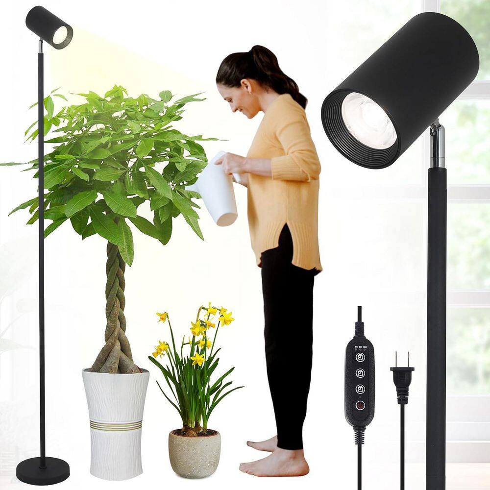 6-Level Height Grow Lights Stand for Indoor Plants w/20-Watt COB Plant Light Bulb,4/8/12H Timer for Large Plant Seedling price history on PriceWatchPro