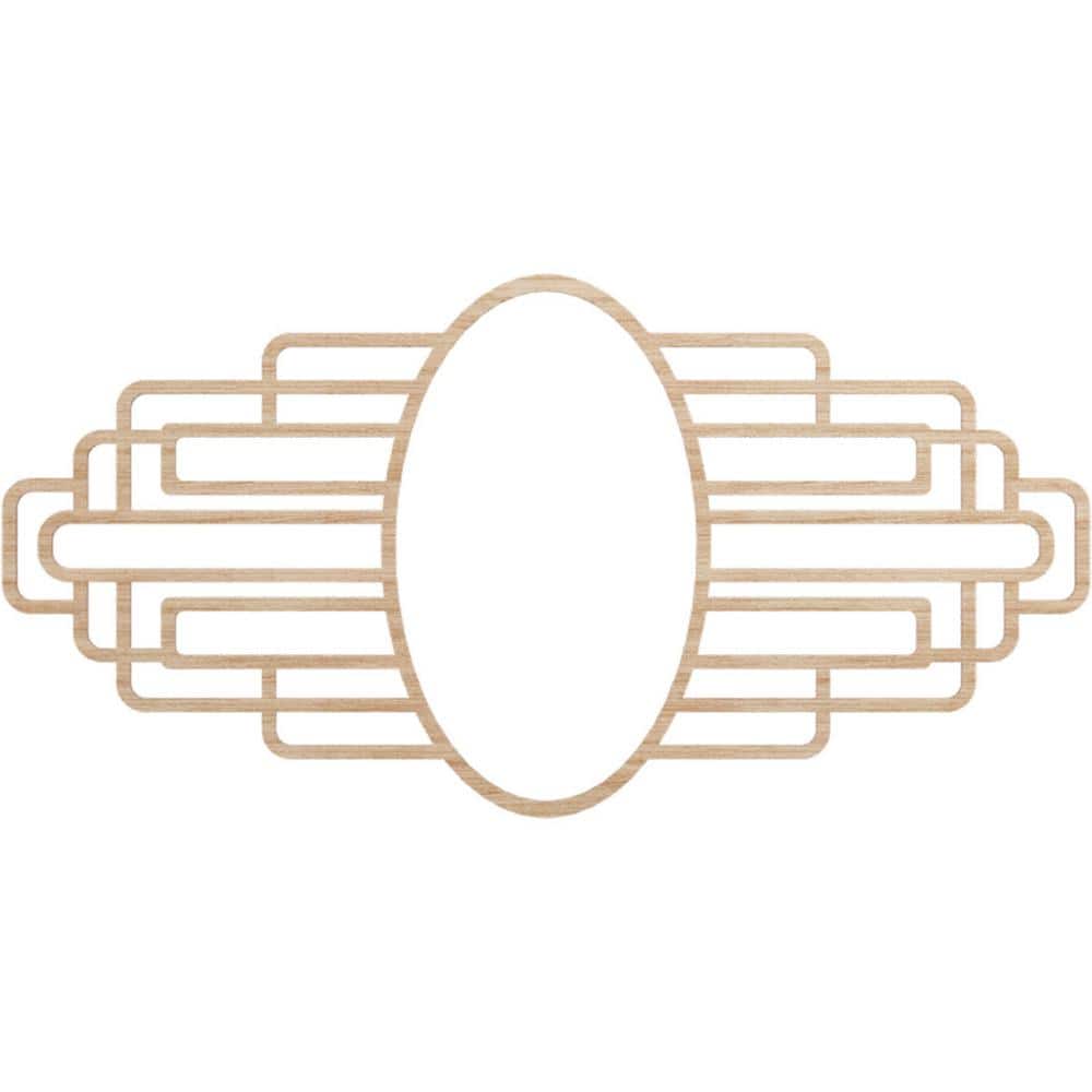 40 in. x 20 in. x 1/4 in. Elizabeth Wood Fretwork Pierced Ceiling Medallion, Alder price history on PriceWatchPro