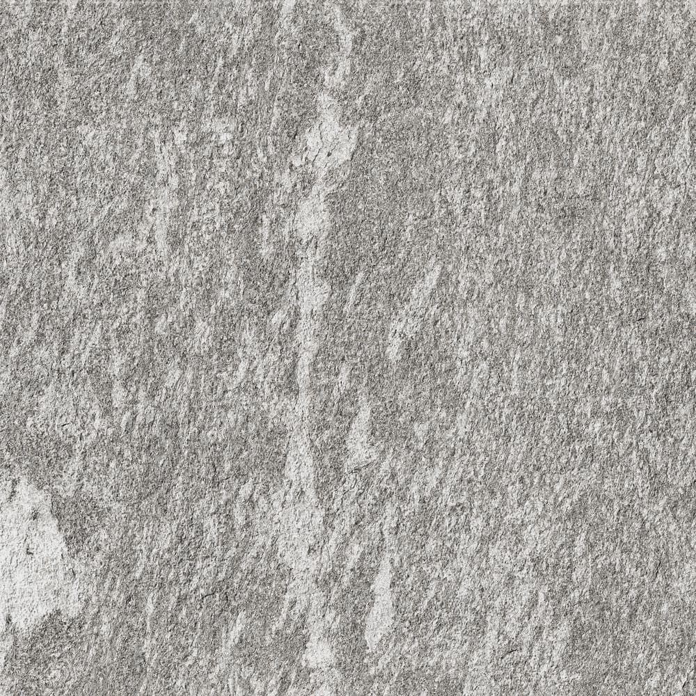Corso Italia Alpe Gray 24 in. x 24 in. x 0.75 in. Quartzite Stone Look Porcelain Paver