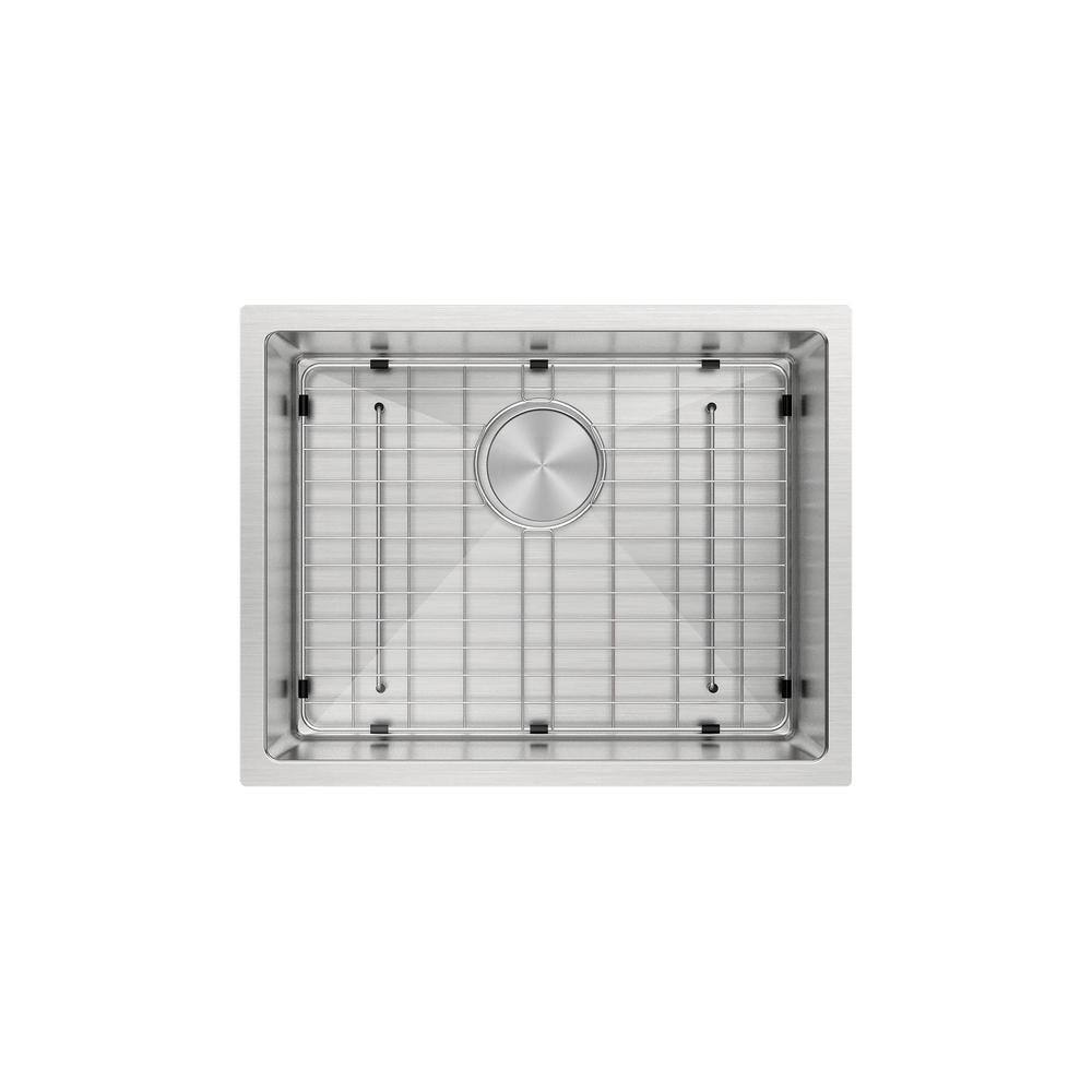 23'' Brushed Stainless Steel Single Bowl Undermount Kitchen Sink