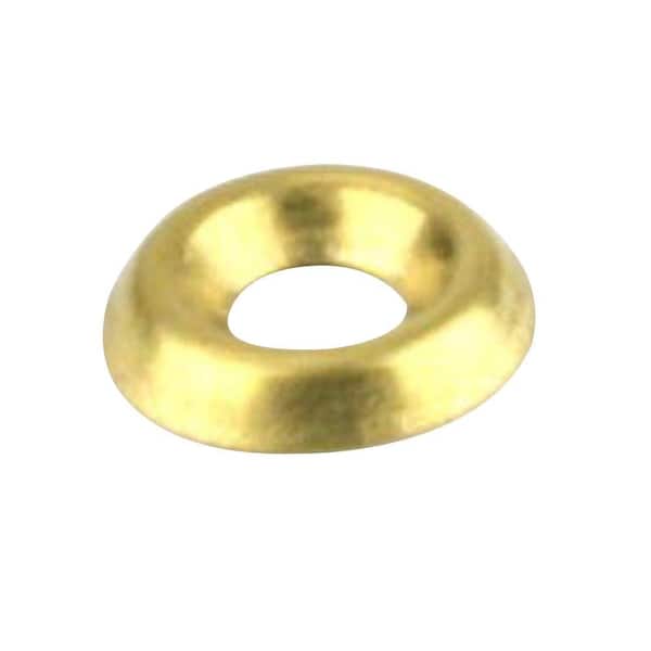 #8 Brass Finishing Cup Washer Qty 50 