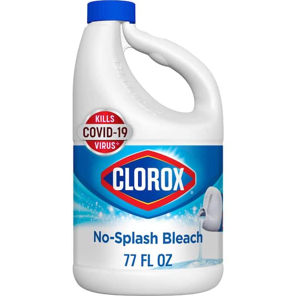 Clorox 77 fl. oz. Splash-Less Regular Concentrated Disinfecting Liquid Bleach Cleaner
