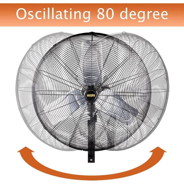 Misting Fan | 18" Oscillating High-Velocity Outdoor Pedestal Fan – BILT