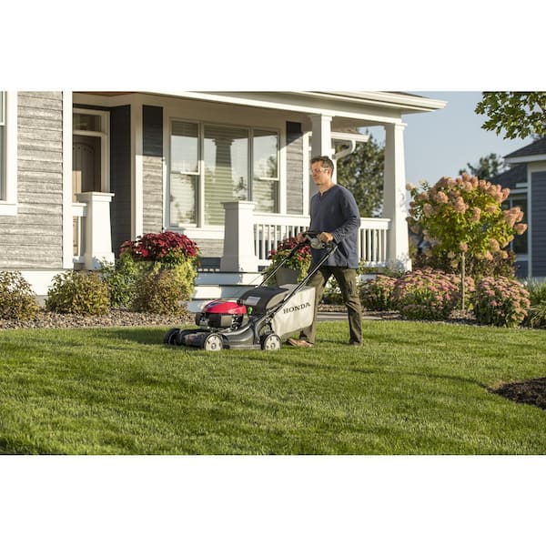 Honda 21 In Nexite Variable Speed 4 In 1 Gas Walk Behind Self Propelled Mower With Select Drive Control Hrx217vka The Home Depot